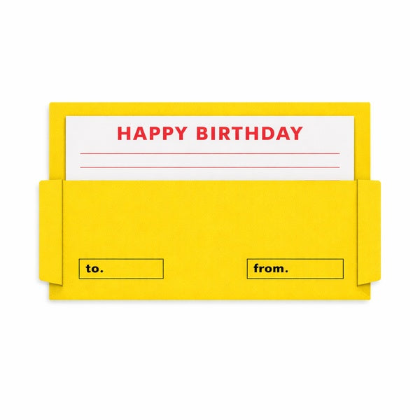 メールボックスカード Birthday