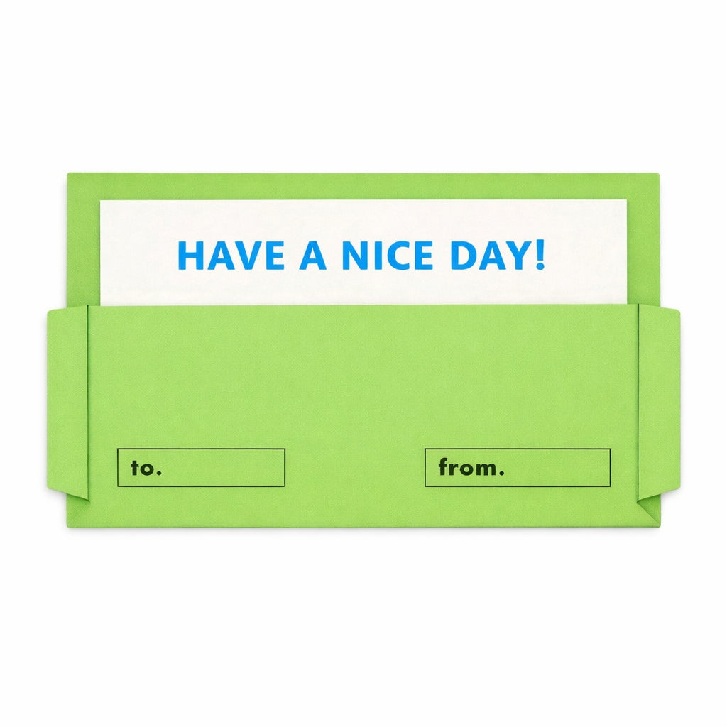メールボックスカード Nice day