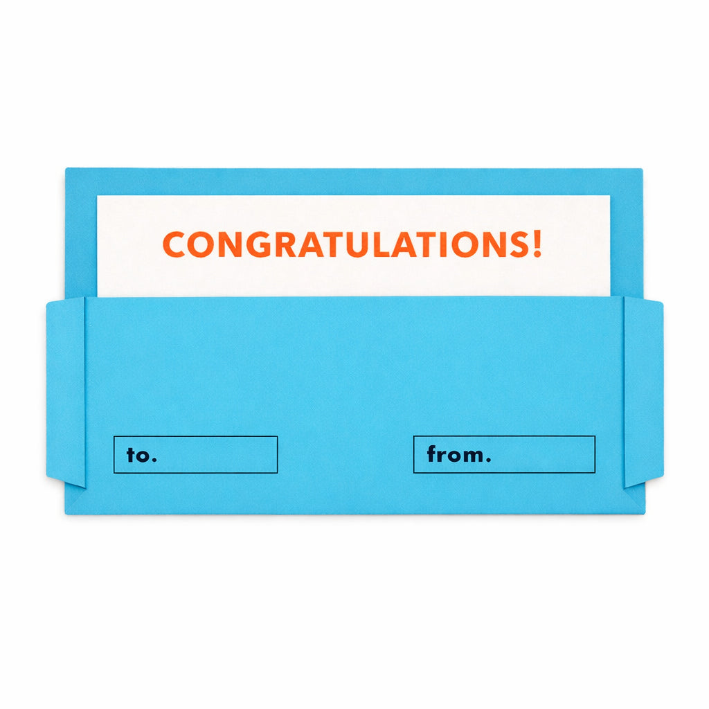 メールボックスカード Congrats