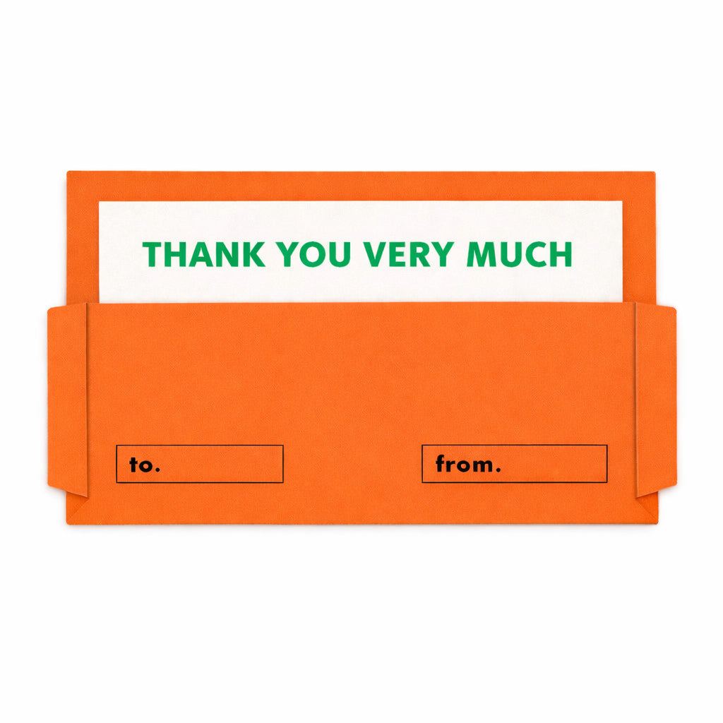 メールボックスカード Thank you