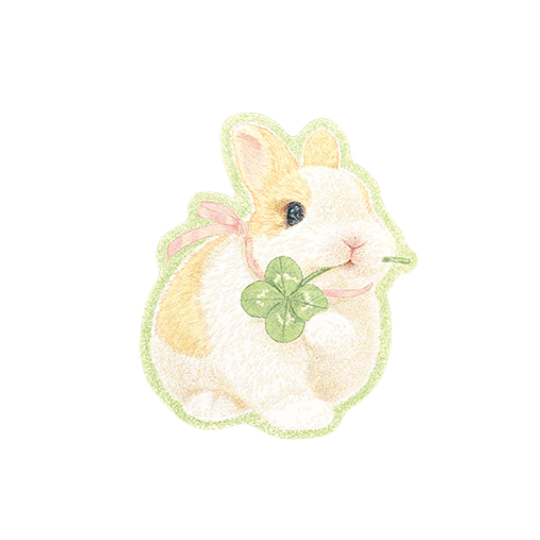 ベルベットラブはがき ハッピーバニー