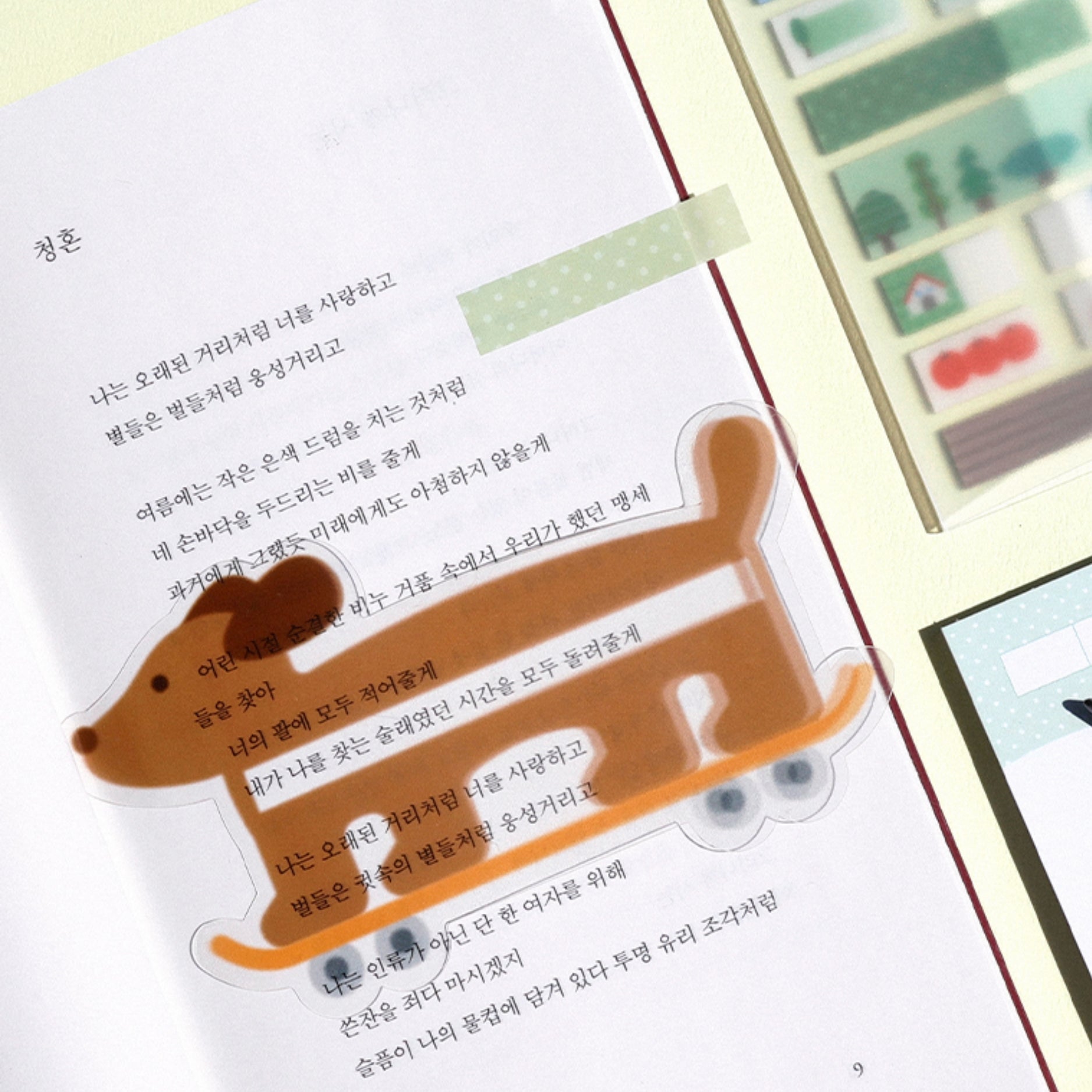 文章コレクション 透明しおり ゆったり散歩時間