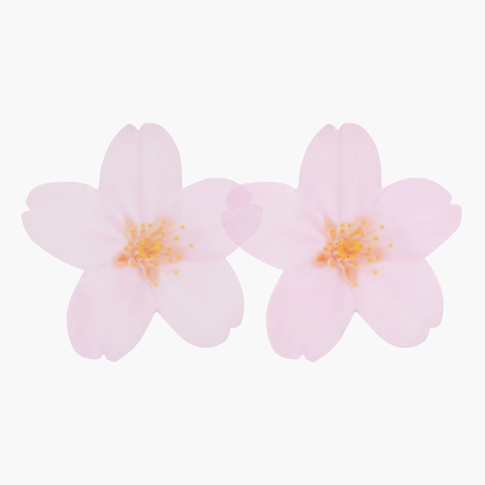 付箋＿透明桜(White,M)