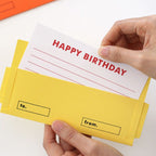 メールボックスカード Birthday
