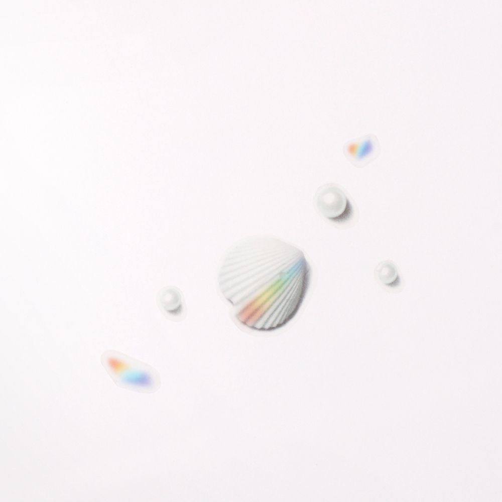 ナチュラルステッカー＿虹