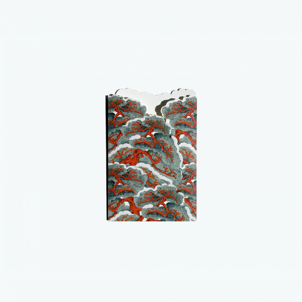 <GREETINGS FOLKs> 冬の松 - 厳しい冬にも揺るがない幸せ
