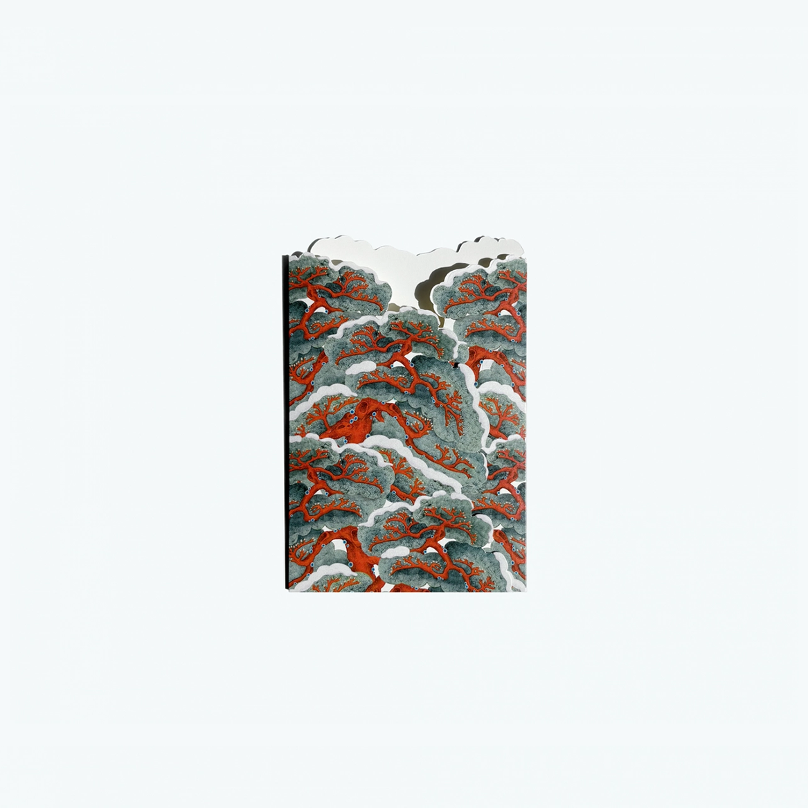 <GREETINGS FOLKs> 冬の松 - 厳しい冬にも揺るがない幸せ