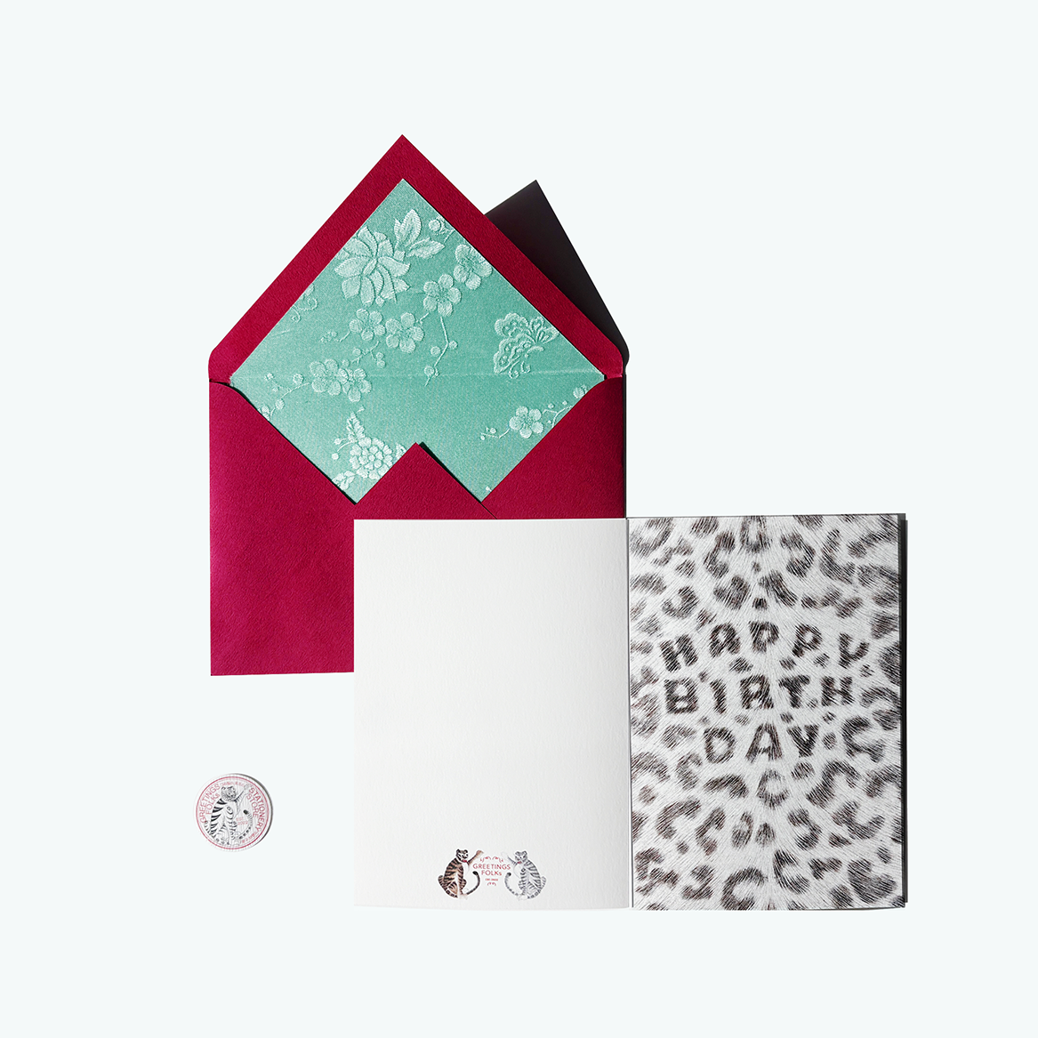 <GREETINGS FOLKs> 誕生日の守り - 新しい一年を心強く見守る白虎
